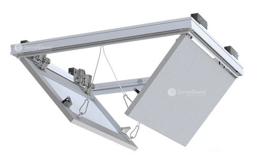 Ревизионный люк скрытого монтажа потолочный MODEL L2