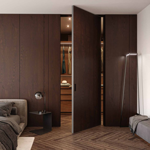 Поворотные двери AluDoors Pivot PLANO L
