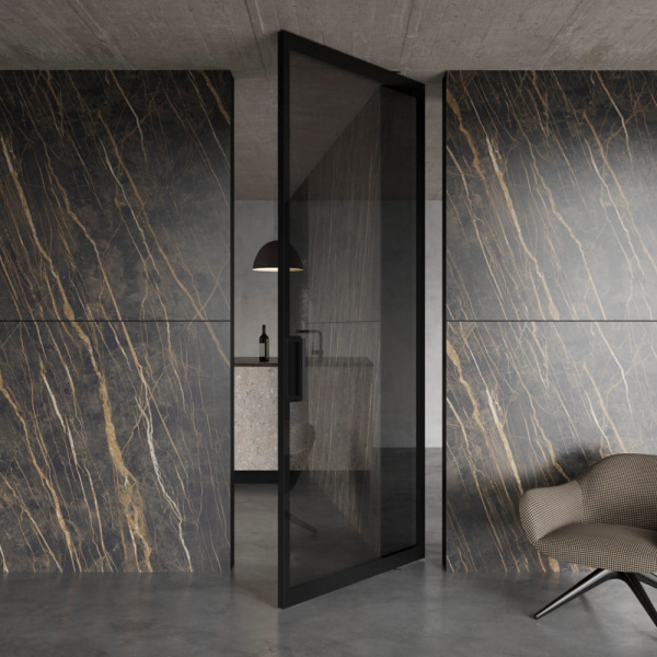 Поворотные двери AluDoors Pivot CLEAR