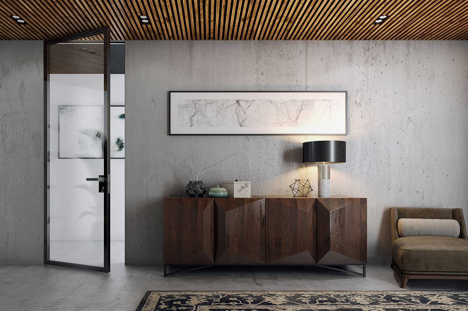 Concealed doors AluDoors CLEAR